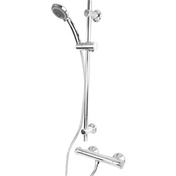 Unbranded Rainbow Thermostatic Bar Mixer Shower  - 94585 - from Toolstation