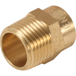 Made4Trade Made4Trade Solder Ring Coupler Male 15mm x 1/2" - 95566 - from Toolstation