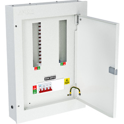 Axiom 3 Phase Distribution Board 8 Way with 125A 4P Isolator