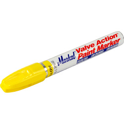 Markal Markal Valve Action Paint Marker Yellow - 95642 - from Toolstation