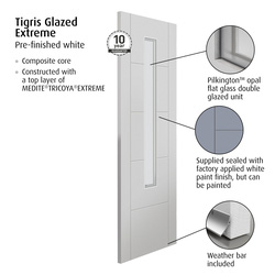 Tigris Glazed Extreme External Door