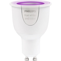 Philips Hue Philips Hue White and Colour Ambiance GU10 Lamp 6.5W 250lm - 95982 - from Toolstation