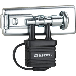 Master Lock / Master Lock Integrated Hasp & Staple Set 190 x 35 x 166mm