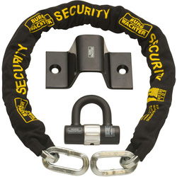 Burg-Wachter Heavy Duty Chain, U-Lock & Anchor 1m