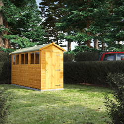 Power / Power Apex Shed 12' x 4'
