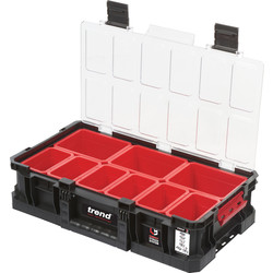 Trend Trend Modular Storage Compact Box with Bins 200mm - 96281 - from Toolstation