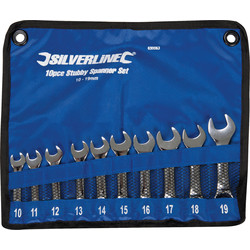 Silverline Stubby Spanner Set  - 96389 - from Toolstation