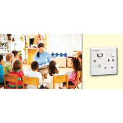 RCD Switched Socket White