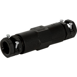 Unbranded Cable Connector IP67 Black - 96672 - from Toolstation