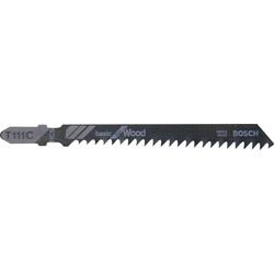 Bosch Bosch Bayonet Jigsaw Blade T111C Wood - 96779 - from Toolstation