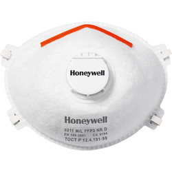 Honeywell Honeywell Moulded FFP3 Valved Face Mask  - 96903 - from Toolstation