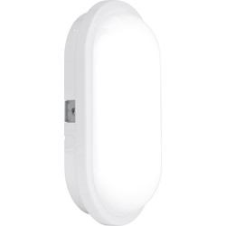 Enlite Utilite LED Oval Polycarbonate IP65 Utility Bulkhead 15W 1250lm - 97020 - from Toolstation