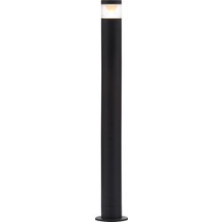 Zinc Pollux 4w LED 360Â° Post Lantern Black - 97028 - from Toolstation