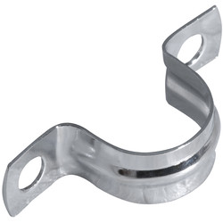 Unbranded Saddle Clip Chrome Plated 15mm - 97091 - from Toolstation