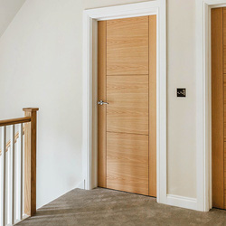 JB Kind Mistral Oak Internal Door Pre-Finished FD30 44 x 1981 x 686mm - 97147 - from Toolstation
