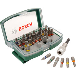 Bosch Bosch Security Screwdriver Bit Set 25mm 32 Piece - 97214 - from Toolstation