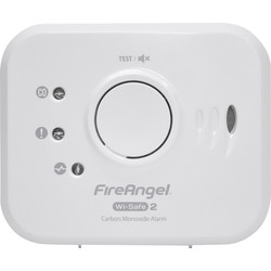 FireAngel FireAngel Wi-Safe 2 Wireless Interlink Battery Carbon Monoxide Alarm W2-CO-10XQ - 97348 - from Toolstation
