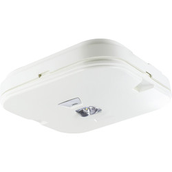 Integral LED / Integral LED IP44 Emergency Surface Mount Downlight White Corridor 1W 130lm