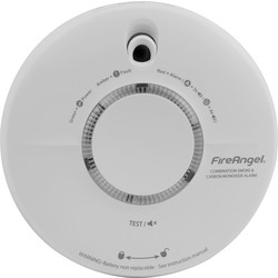 FireAngel FireAngel Combination Optical Smoke and Carbon Monoxide Alarm SCB10 - 97753 - from Toolstation
