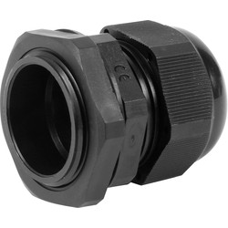 IMO Stag IMO Stag IP68 Cable Gland 32mm Black - 97789 - from Toolstation