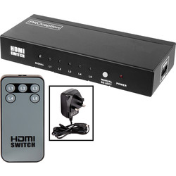 Proception PROception HDMI Amplified Switch 5 Way - 97945 - from Toolstation