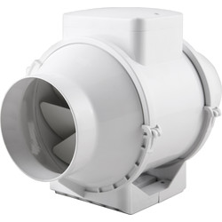 Xpelair XIMX100 In-line Mixed Flow Extractor Fan Timer