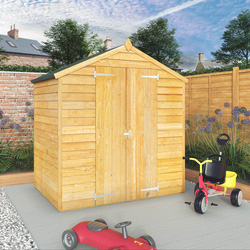 Mercia Mercia Overlap Apex Windowless Shed 6' x 4' - 98118 - from Toolstation