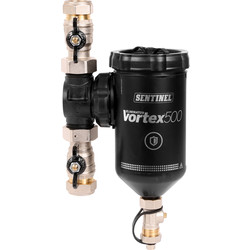 Sentinel Sentinel Eliminator Vortex500 Filter GRP 22mm Valves - 98361 - from Toolstation
