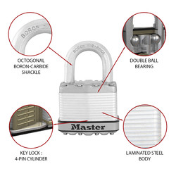 Master Lock EXCELL Laminated Steel Padlock