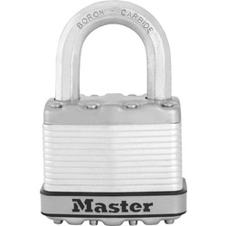 Master Lock Master Lock EXCELL Laminated Steel Padlock 50 x 9 x 38mm LS - 98487 - from Toolstation