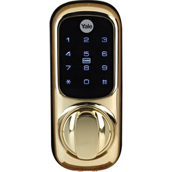 Yale Smart Living Yale Keyless Connected Door Lock Brass - 98736 - from Toolstation