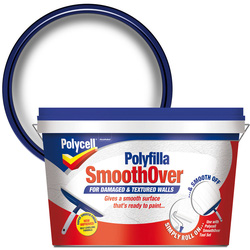 Polycell Smoothover For Damaged and Textured Walls 2.5L