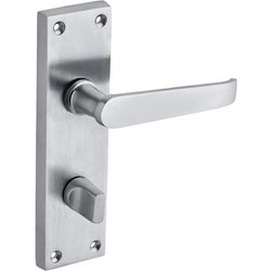 HAVEN HERITAGE Victorian Straight Lever Door Handle Sets, Satin Nickel Finish, With Latch & Fixings (1 To 10 Pairs, UK Made)