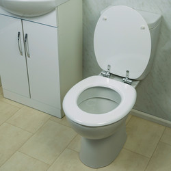 Ebb + Flo Moulded Wood Soft Close Toilet Seat