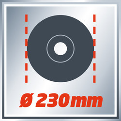 Einhell 2000W 230mm Angle Grinder