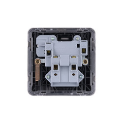 Schneider Electric Lisse Mocha Bronze Screwless 13A Switched Socket