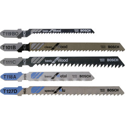 Bosch Bosch Jigsaw Blade Set Wood / Metal - 99163 - from Toolstation