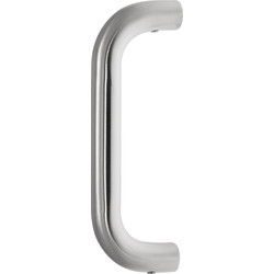 Eclipse D Shape Pull Handle Satin Stainless Steel 150 x 19mm - 99194 - from Toolstation