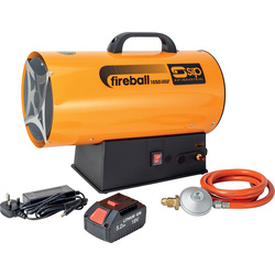 SIP Fireball 1050 Cordless Propane Heater 30kW