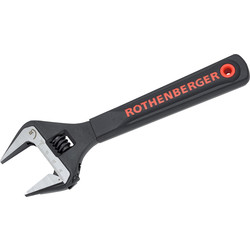 Rothenberger Adjustable Wide Jaw Wrench 8''