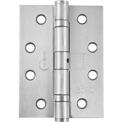 Eclipse Grade 11 Ball Bearing Fire Hinge Satin Chrome - 99736 - from Toolstation