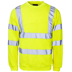 KeepSAFE / Hi Vis Sweatshirt X Large Yellow