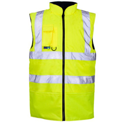 Hi Vis Bodywarmer Medium Yellow