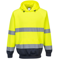 Portwest / Hi Vis Two-Tone Hoodie Large Yellow/Navy