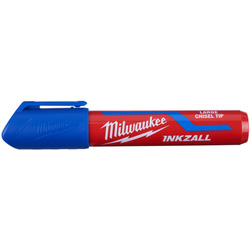 Milwaukee Inkzall Large Chisel Tip Marker Blue