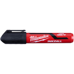 Milwaukee / Milwaukee Inkzall Large Chisel Tip Marker Black