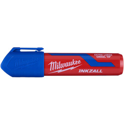 Milwaukee Inkzall XL Chisel Tip Marker Blue