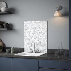 Clarissa Hulse / Clarissa Hulse Wild Chevril Chalk Splashback 600 x 750mm