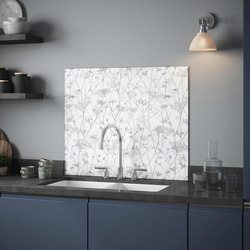 Clarissa Hulse / Clarissa Hulse Wild Chevril Chalk Splashback 900 x 750mm