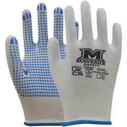 Maverick Safety / Maverick Safety MK01 PVC Dot Gripper Gloves X-Large